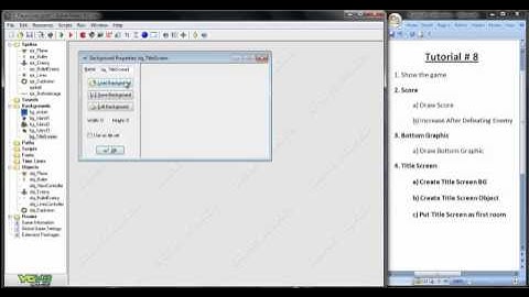 GameMaker Shooter Games Video Tutorial#8 Score and Title Screen