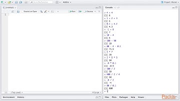 Learn R programming : Exploring Numbers and Arithmetic Operators  | packtpub.com
