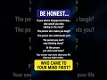Be Honest... Who Would You Miss Talking To Most? #shorts #psychology #usa #quotes
