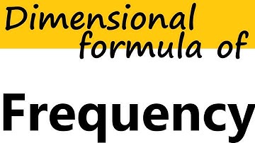 Trick to find dimensional formula of frequency #class11 #physics #dimensionalformula 😀#telugu
