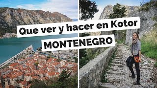 10 Cosas Que Ver y Hacer en Kotor, Montenegro Guía Turística