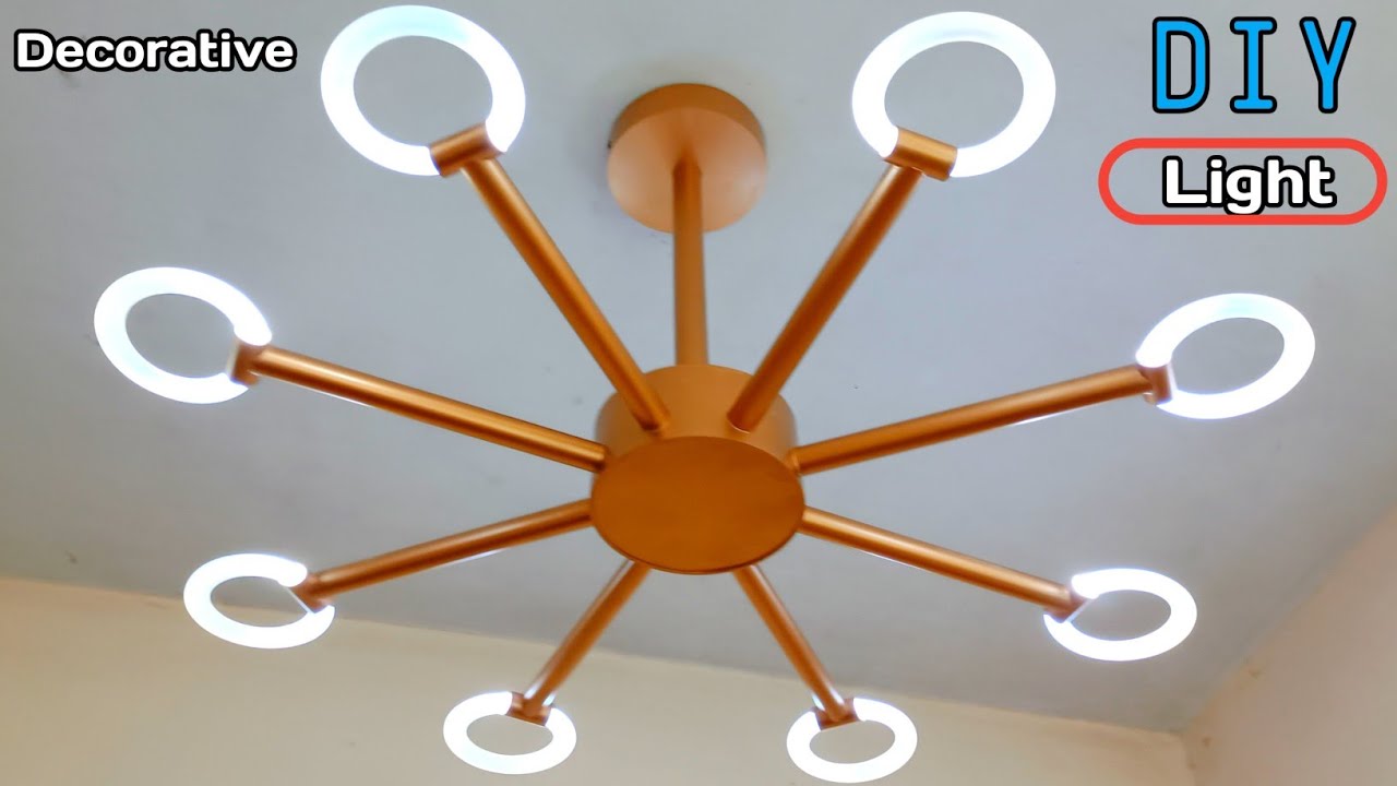 How To Make Wall Hanging Light Antique Ceiling Lamp Diy Hanging