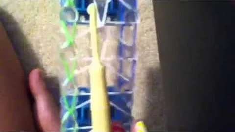 How to make a triple rainbow loom bracelet