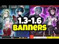 NEW UPDATE! ENDFIELD 1.3&ndash;1.6 NEW BANNERs ROADMAP &mdash; Mi Fu, Camille, Li Zhiyan | Arknights: Endfield