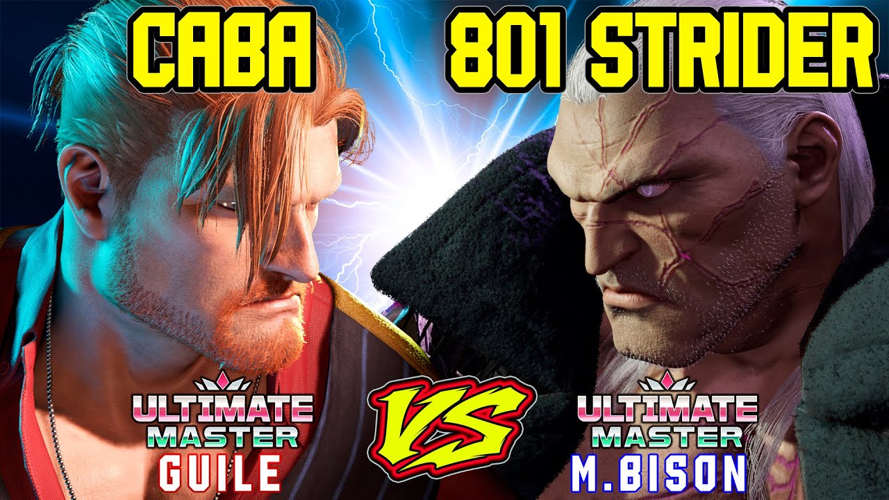 SF6 SPM Caba (Guile) VS 801Strider (M.Bison)💥Street fighter 6💥