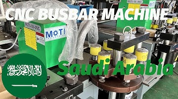 CNC Busbar Processing Machine Busbar Cutting Punching Bending Machine 3 in 1 busbar machine