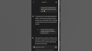 Time Travel Talk Gone Wrong: ChatGPT Roasts Me! 🔥😂#aiconversations #memes#funny#aichatgpt#timetravel
