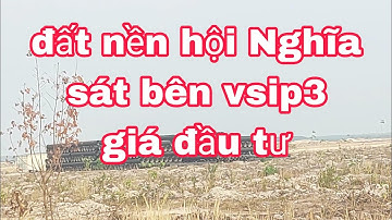 Đất nền hôi nghĩa sát bên vsip3,