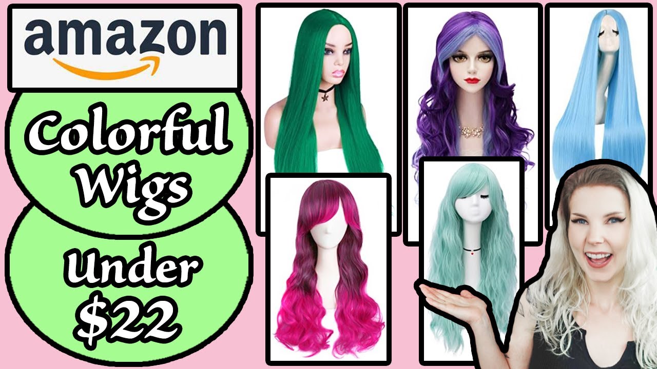 Amazon AFFORDABLE Colorful Wigs Part 2***Cheap, High Quality Wigs