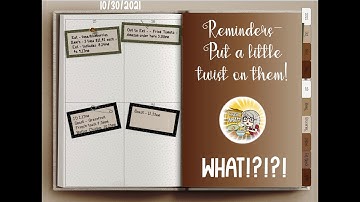 Using ZoomNotes-Reminders- Put A Little Twist On It.  WHAT?!