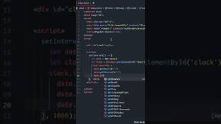 A make simple Clock using html css