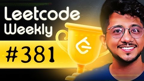 Leetcode 381 and Biweekly 122 LIVE learning Session | Community Classes | Leetcode Weekly