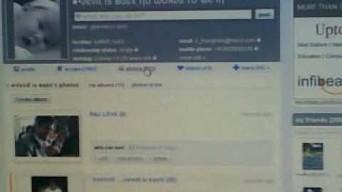 orkut about me photo