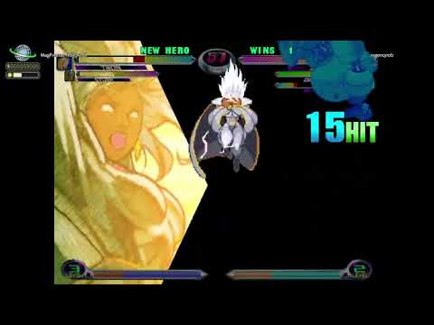 MvC2: Regency Rob - Storm No Mix Mix to Crossup to LS Framekill to HSF 75% Combo .:2.13.26:.