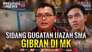 🔴BREAKING NEWS - Sidang Gugatan Ijazah SMA Gibran Rakabuming di MK
