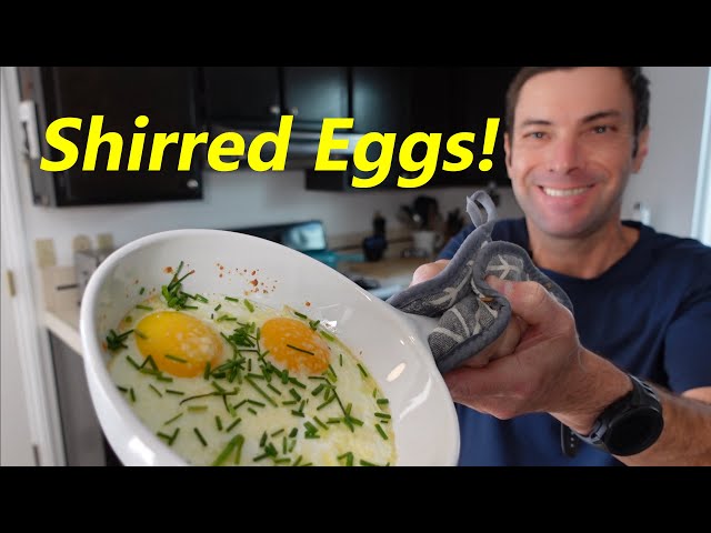 Air Fried Shirred Eggs