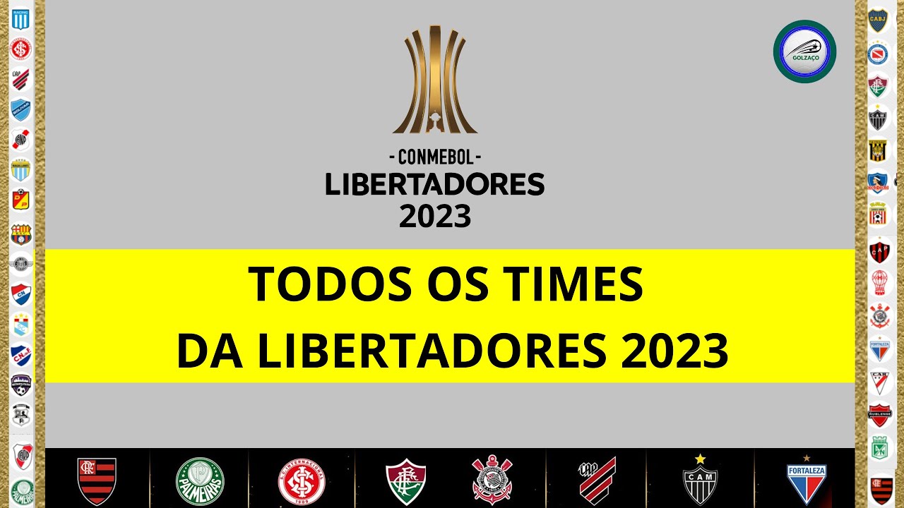 Os times classificados para a Libertadores 2023