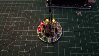 CD4017 Colorful Voice Control Rotating LED Light Kit