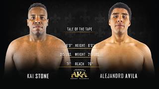 AKA 54 Bout 1 Alejandro Avila vs Kai Stone