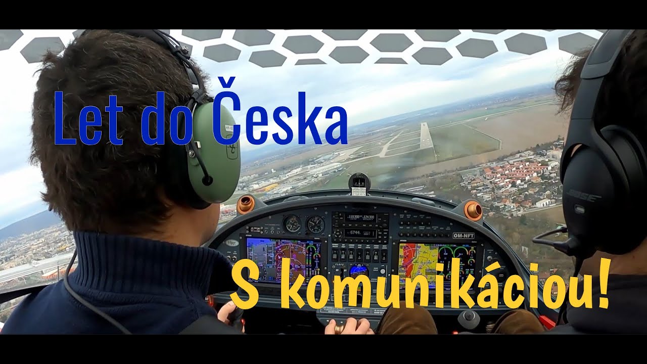 Môj prvý let za hranicami - a nahral som KOMUNIKáCIU!