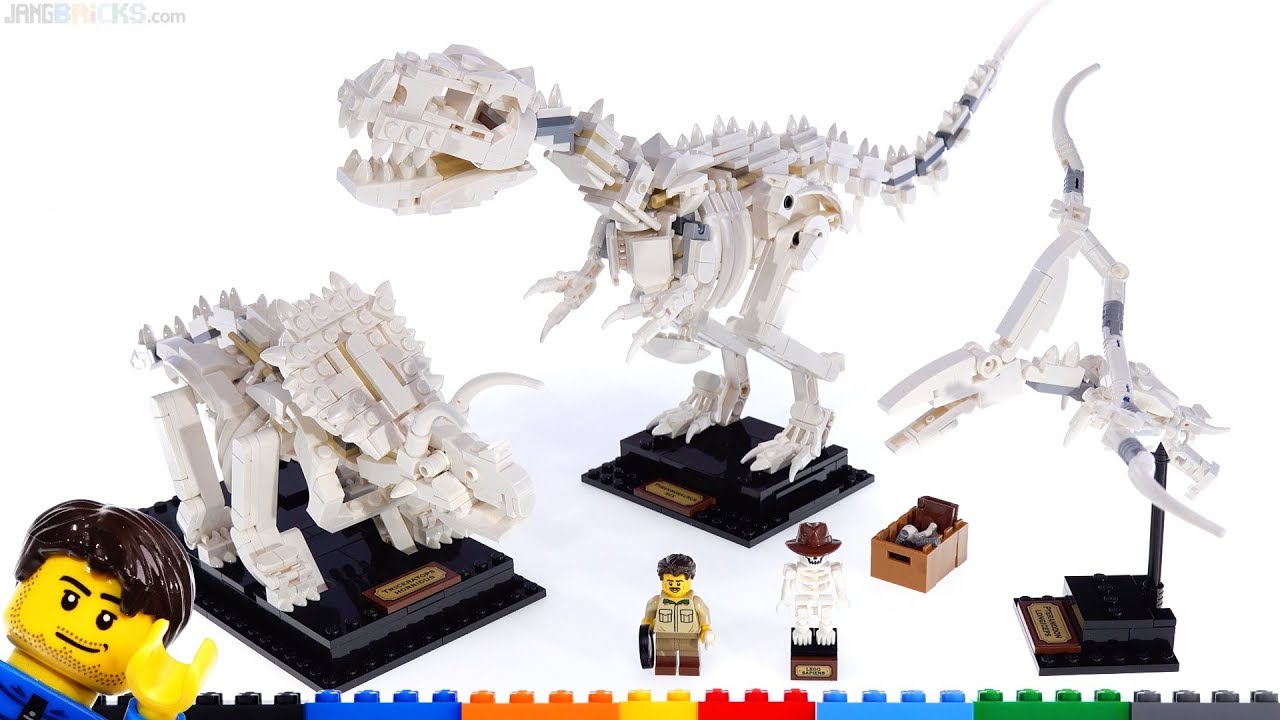 suspendere Medicinsk Hurtigt LEGO Ideas Dinosaur Fossils Quick review + extended thoughts! 21320 -  YouTube