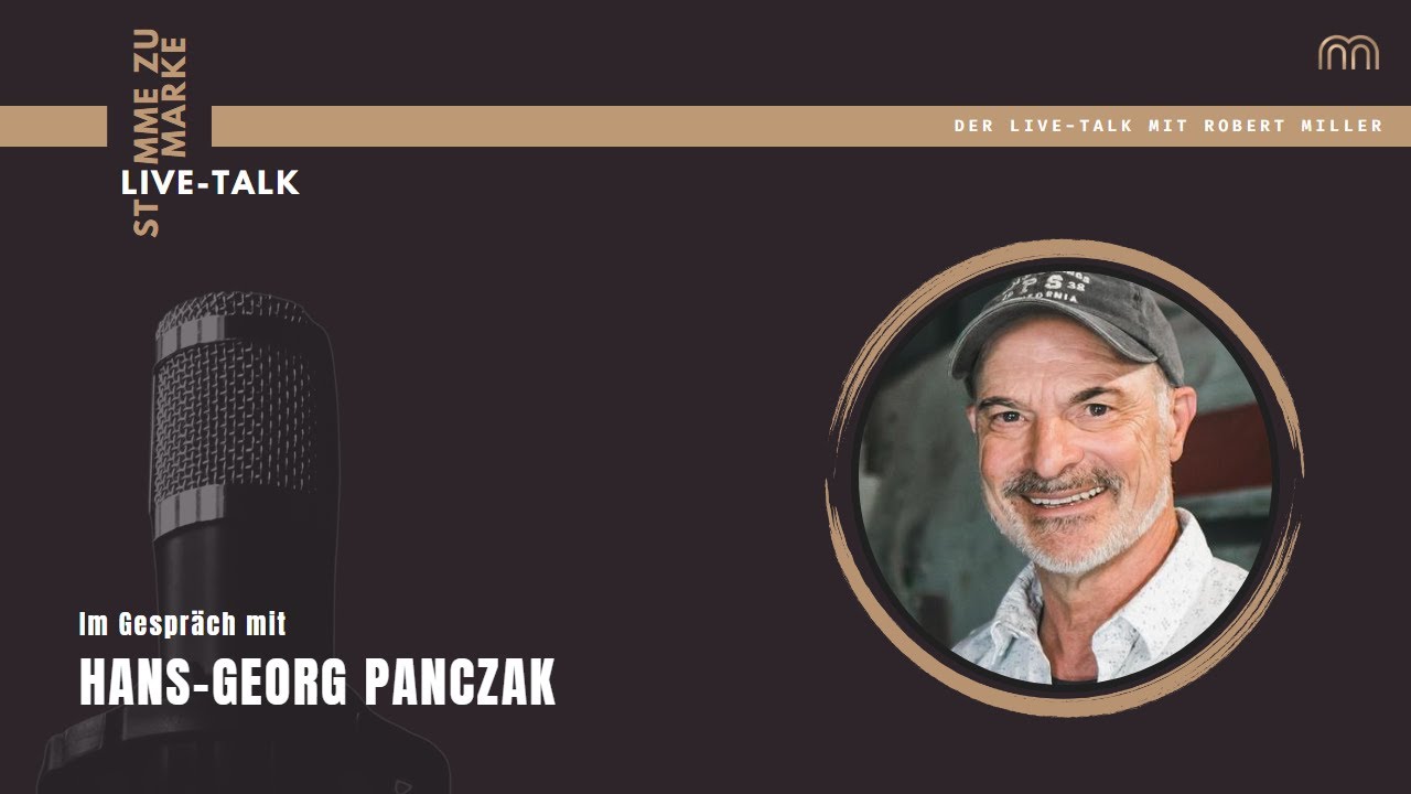 Stimme zu Marke - Live-Talk mit Hans-Georg Panczak