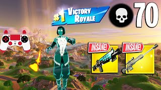 70 Elimination Solo Vs Squads Gameplay Wins (Fortnite Season 2 PS4 Controller)