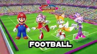 Mario Sonic At The London 2012 Olympic Games Football Team Mario