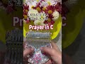 Prayer in C kalimba tabs