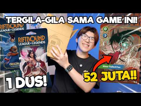 UNBOXING 1 DUS RIFTBOUND ORIGINS!! League of Legends TCG Ternyata Sebagus Itu?