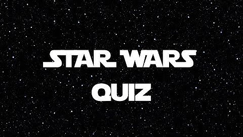 Star Wars Live Quiz