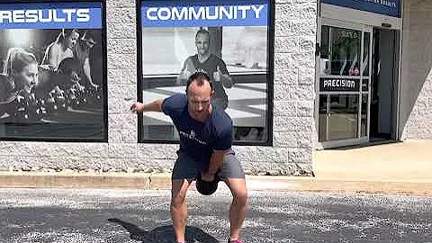 Awesome #Kettlebell Moving Target Complex | Kettlebell Rows Cleans Thrusters