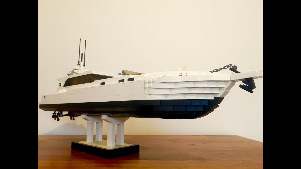 lego yacht moc