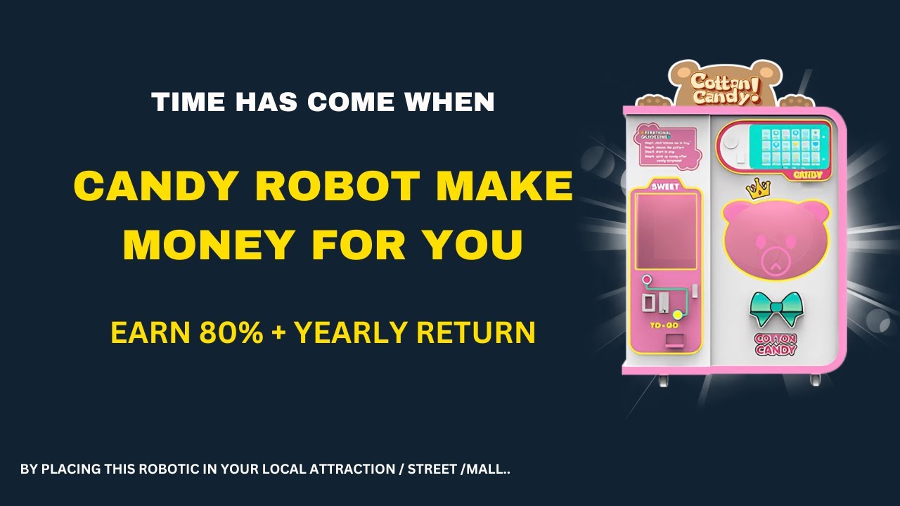 LE-318 Automatic Cotton Candy Vending Machine – Smart & Profitable Snack Solution