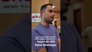 Rahul Bhatnagar & Aayan sir | Business Growth| #communicationskills #ytshorts #youtube #yutubeshort
