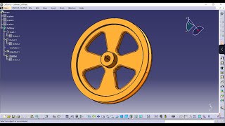 Wheel rim tutorial for beginners | CatiaV5 | #cad #catia #3dmodeling #tutorial #educational Profile