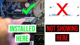 Windows NOT Recognizing your Samsung m.2 SSD? TRY THIS!