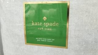 Costco! Kate Spade New York - Six Piece King Sheet Set! $39!!! - YouTube