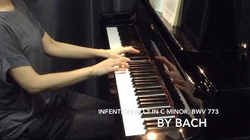 Two-parts Invention No.2 in C minor, BWV 773