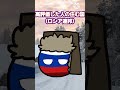 クリスマス記念○○した人の住む国#ポーランドボール #shorts