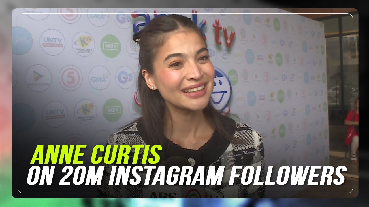 Anne Curtis reacts to reaching 20M followers on Instagram | ABS-CBN ...