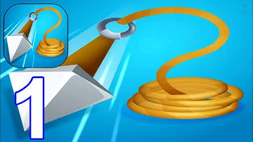 Rope Arrow 🏹 Gameplay Walkthrough Part 1 (iOS,android)