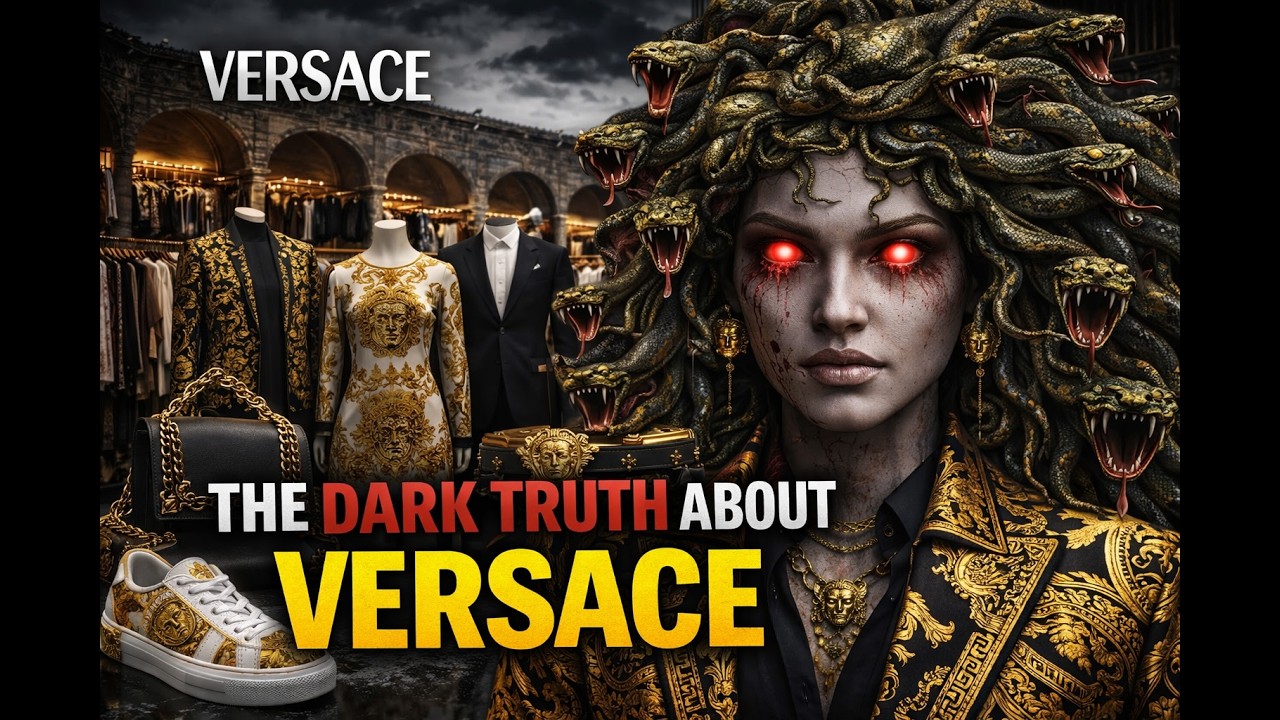 The Dark Meaning Behind the Versace Brand | Why Medusa Became the Face of Versace |  Versace Story