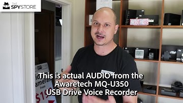 How does it sound - USB Drive Voice Recorder - Awaretech MQ-U350