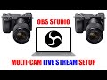 How to Setup Multi-Camera in OBS Studio for Gaming & Podcasts [ Multi-Cam Live Stream Tutorial ]