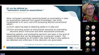 European Commission's Webinar on AI: Assessment within the era of Artificial Intelligence