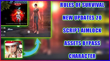 NEW UPDATE FIXED SCRIPT AIMLOCK ASSEST BYPASS RULES OF SURVIVAL NO ROOT | BY GAMING PLORKMEAS IT