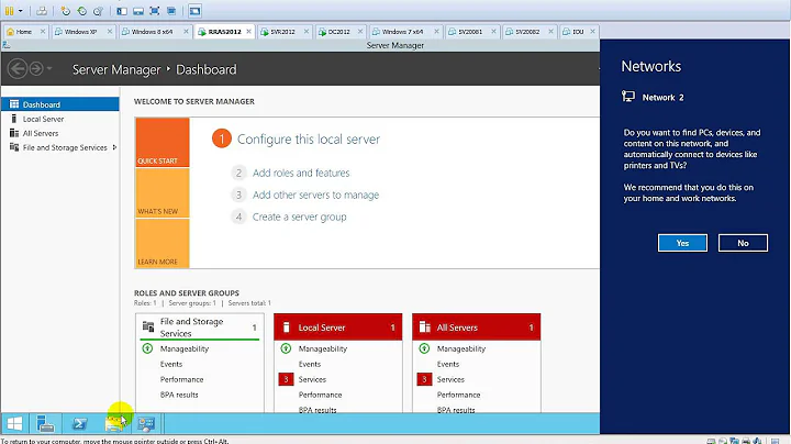 Dựng máy chủ Domain Controller và join Windows Server 2012 R2