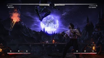 Mortal Kombat XL Reptile Basic Combos (Nimble Variation)