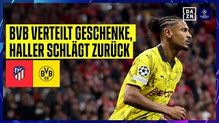 Abwehr-Patzer, Haller und Doppel-Latte: Atletico Madrid - Borussia Dortmund | UEFA Champions League image